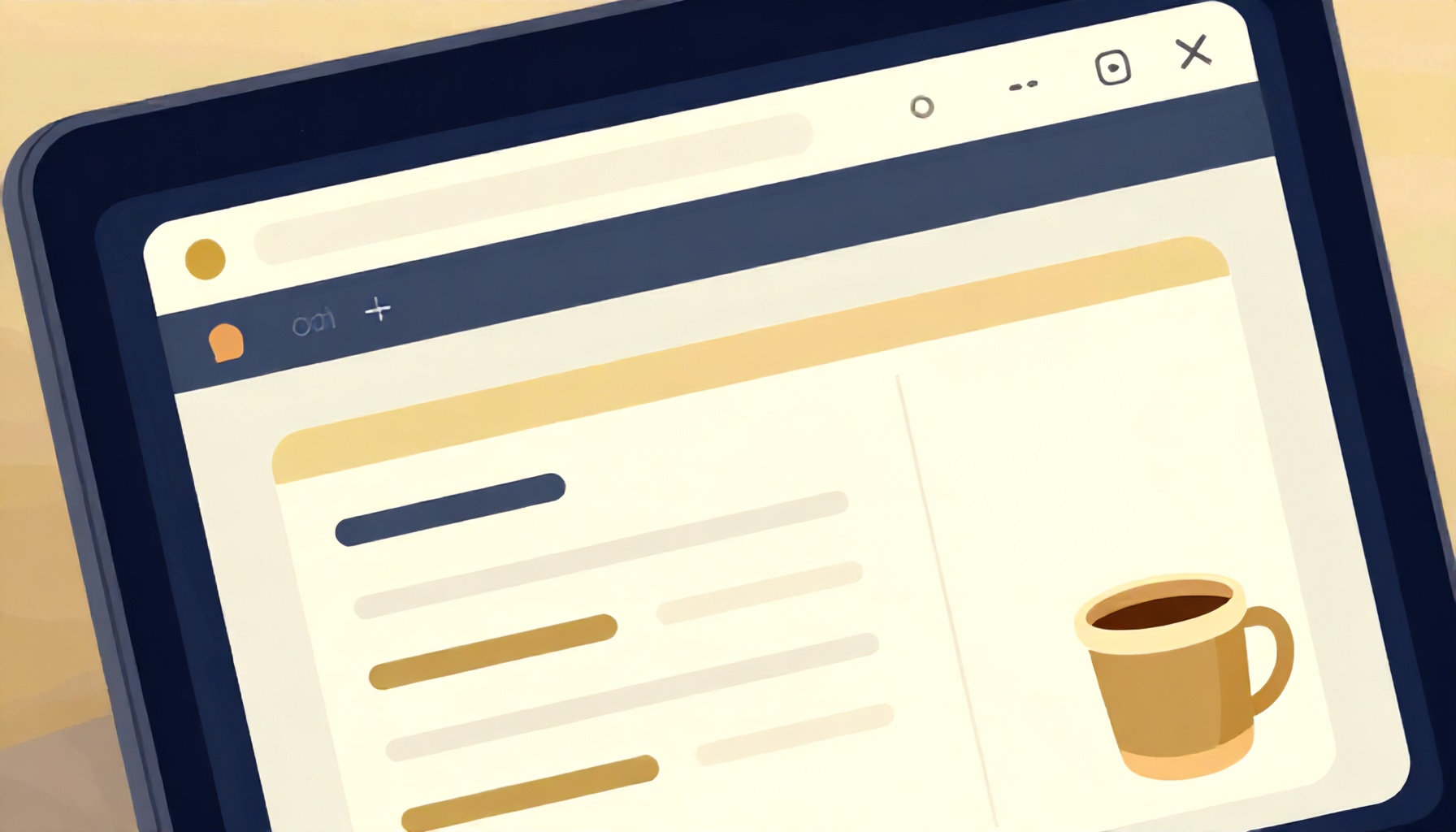 Bilgisayar ekranında online ödeme portalı ve yanındaki fatura
