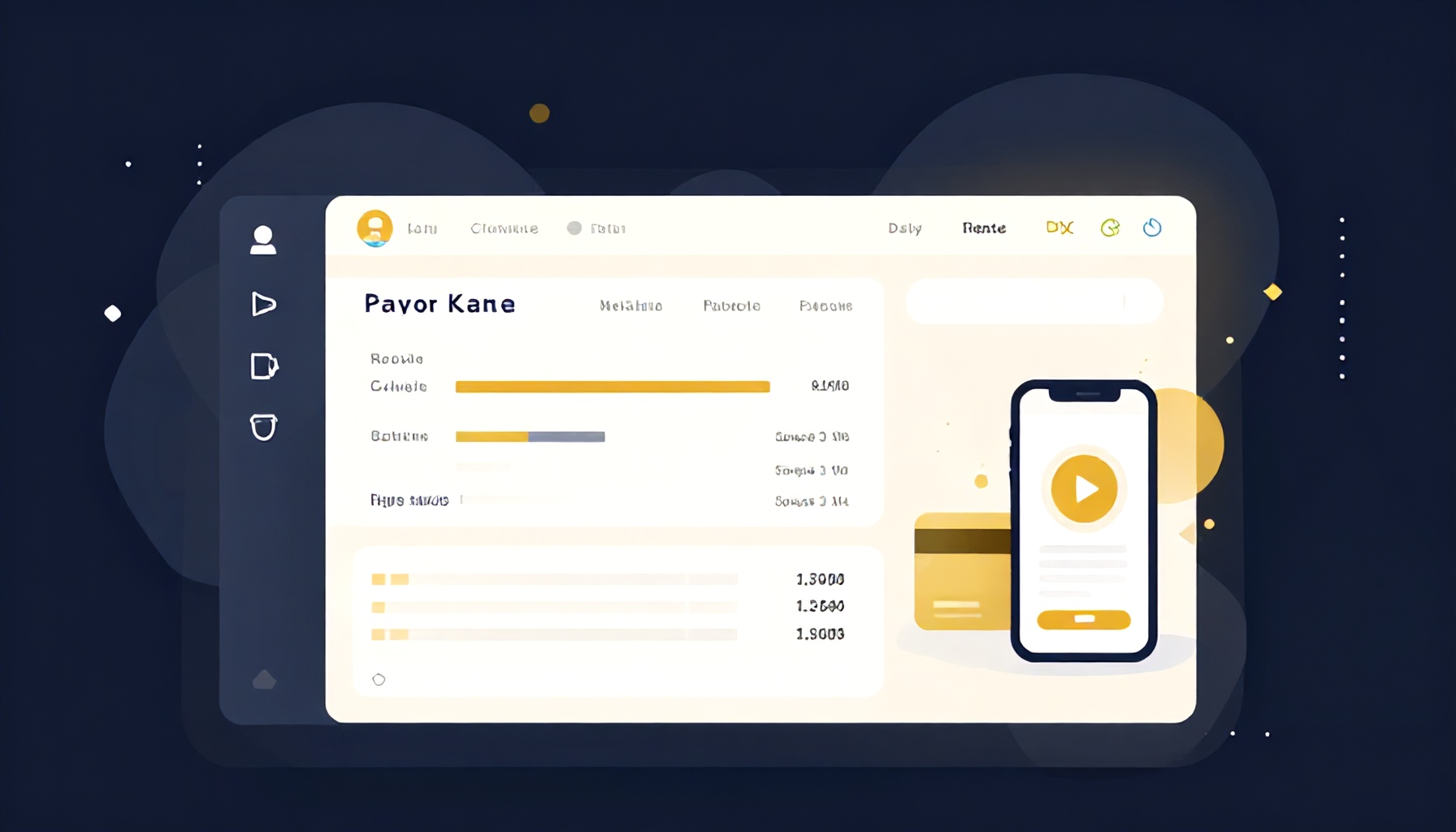 Site Yönetimi platformu kontrol paneli ve ödeme istatistikleri