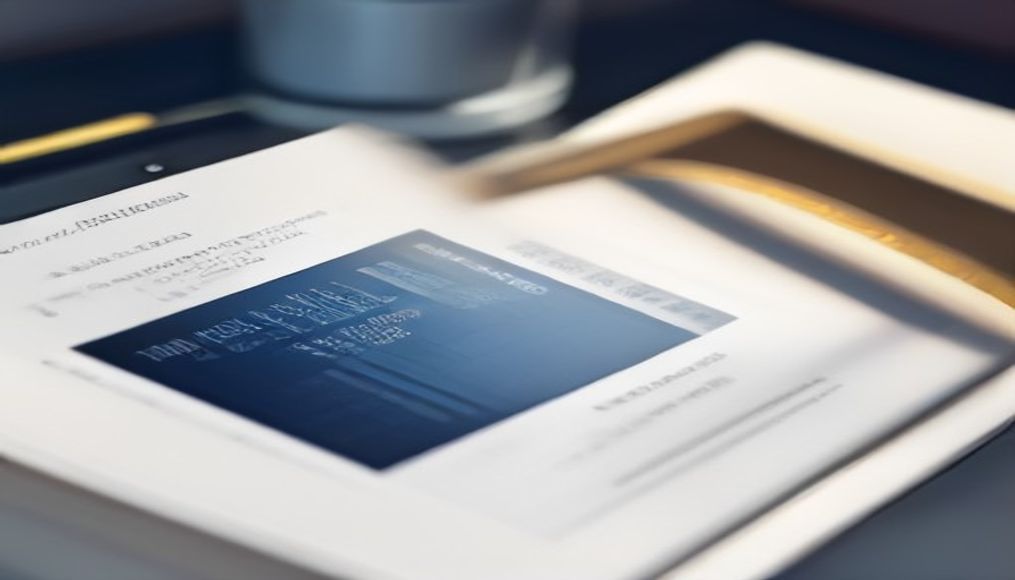 Finansal rapor ve dijital portal gösterimi