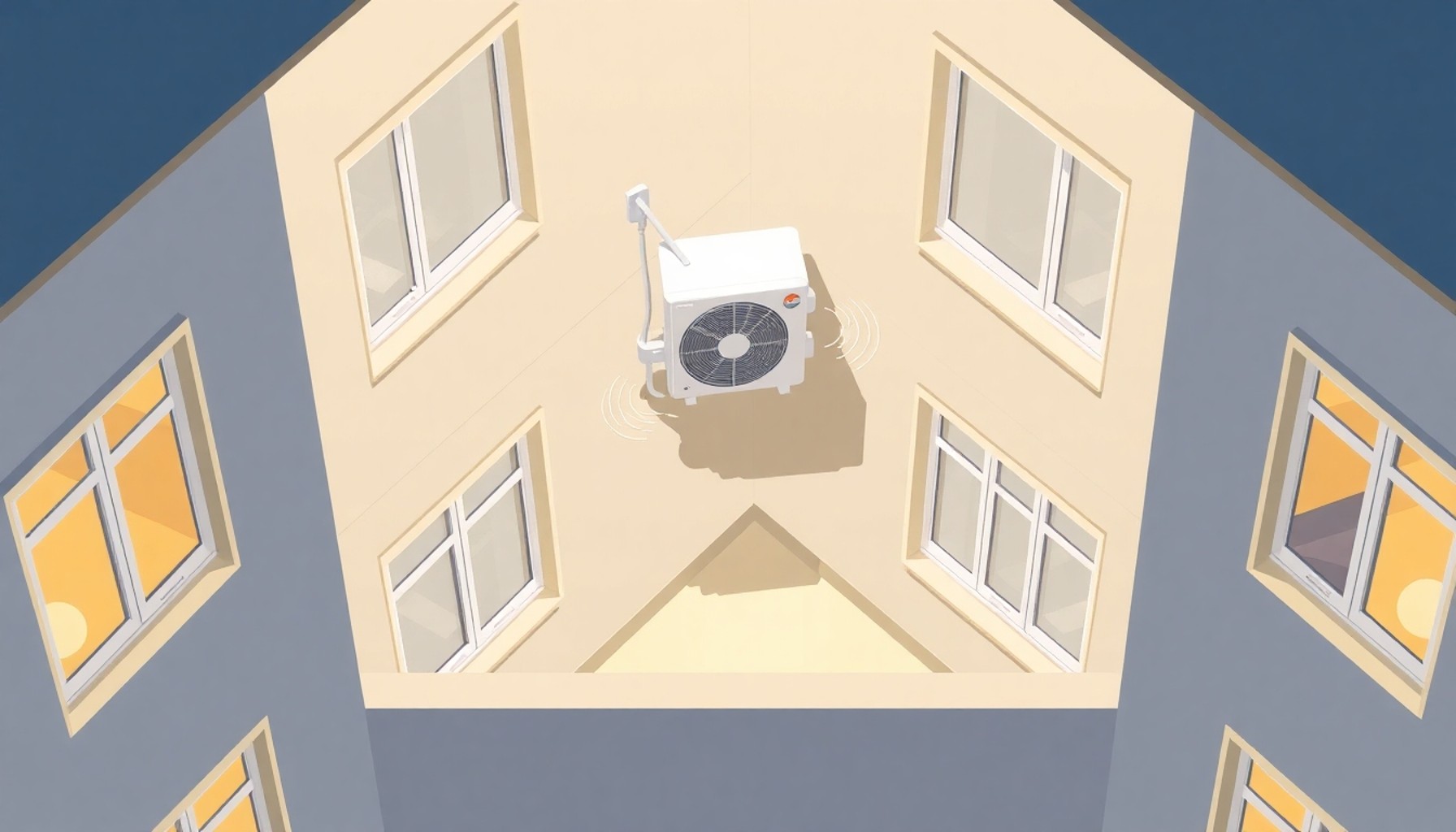Apartman Aydınlık Boşluğuna Klima Motoru Takılabilir mi?