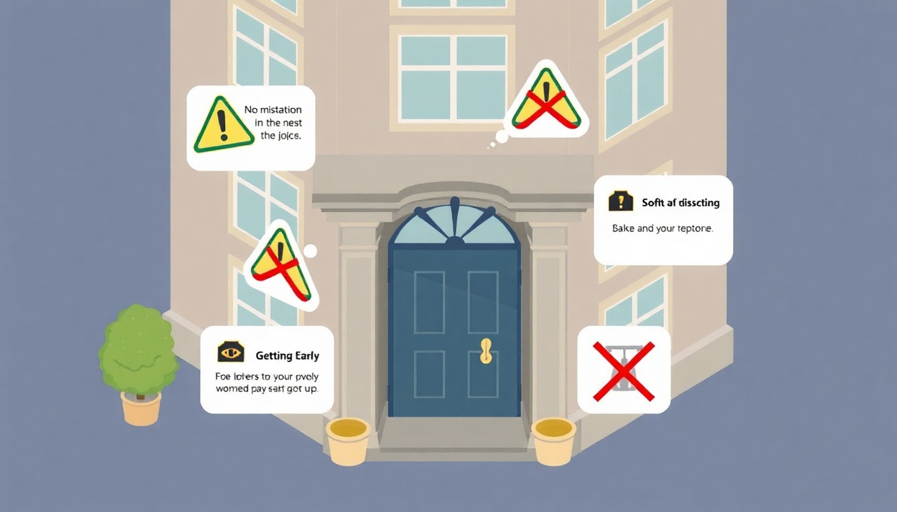 Apartman anlaşmazlıklarında yapılan yaygın hatalar illüstrasyonu