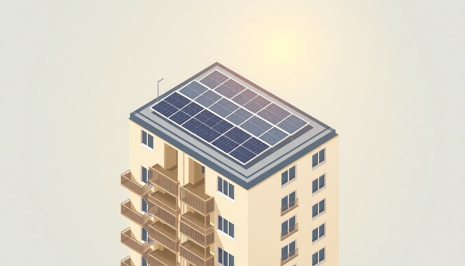Apartman Çatısına Güneş Paneli Kurmak İçin Kaç Oy Gerekir?