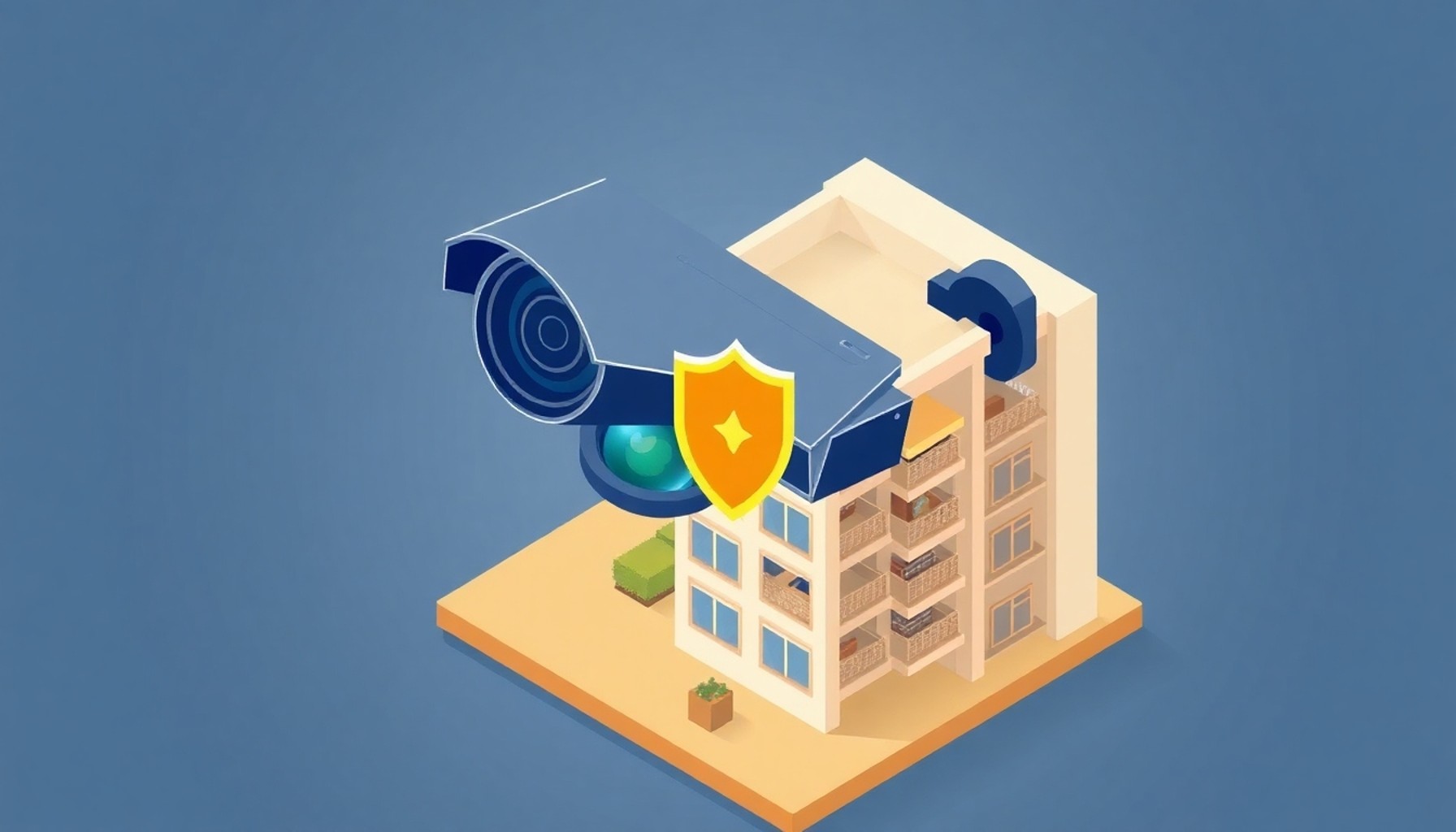 Apartman otopark güvenlik kamerası kayıt erişimi