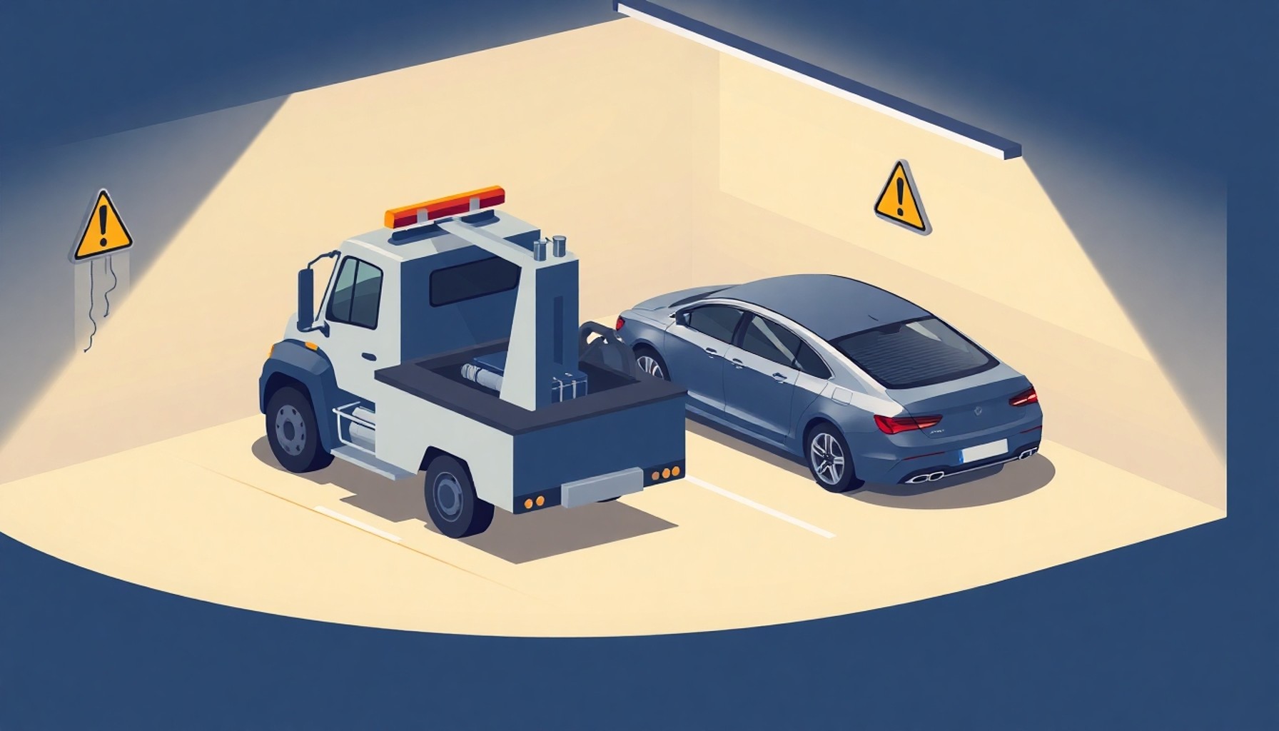 Otopark ihlali ve araç çekme uyarısı
