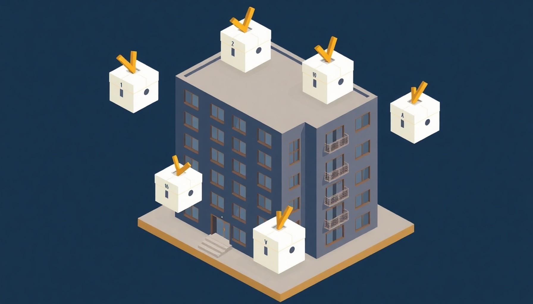 Apartman oy çoğunluğu ve karar yeter sayısı illüstrasyon