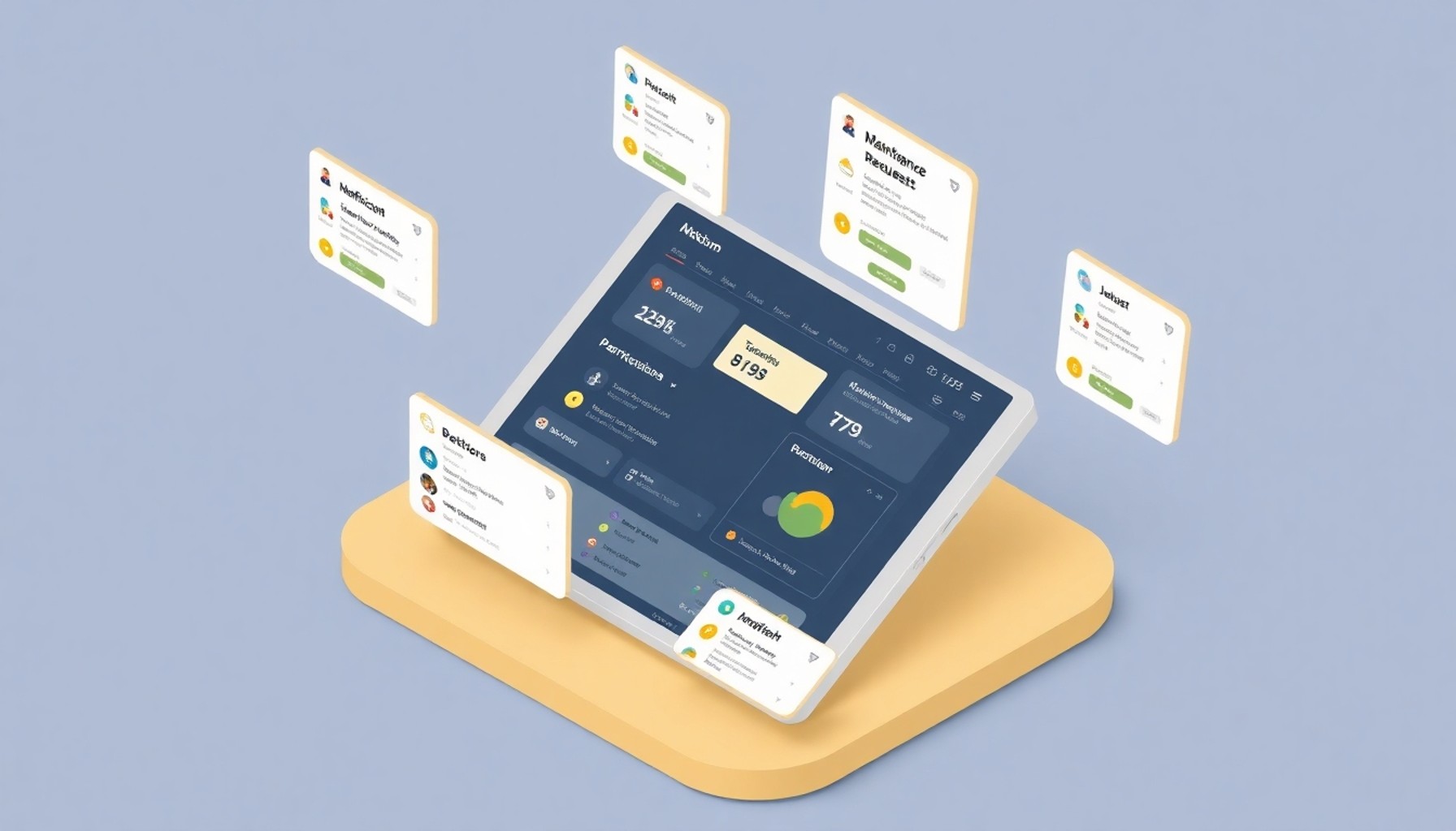 Site Yönetimi platformu üzerinden mantolama talebi ve süreç takibi