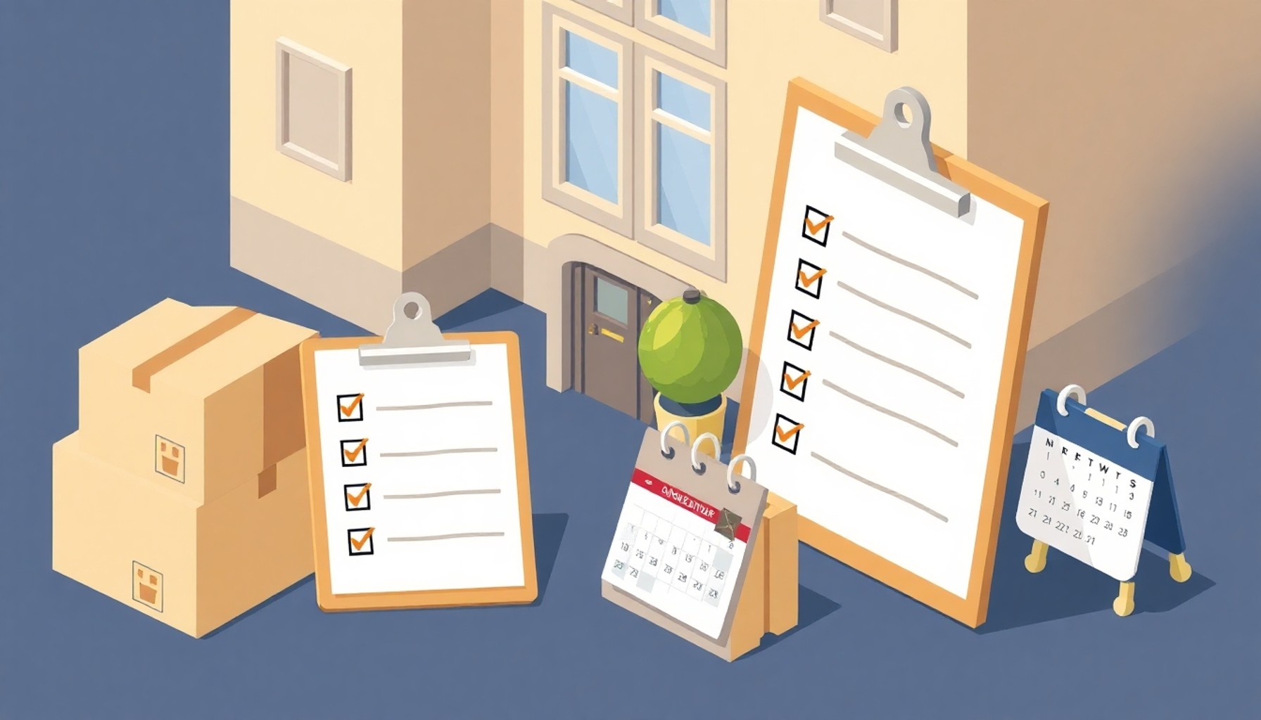Apartman taşınma öncesi hazırlık kontrol listesi ve takvim