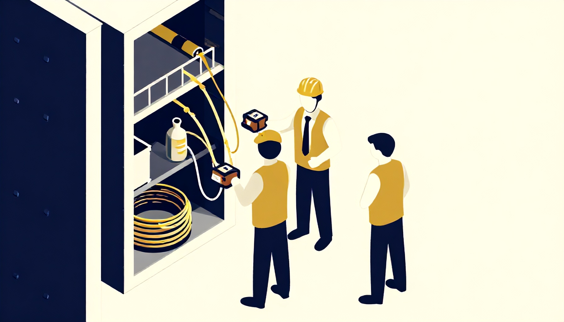 Ticari binada fiber internet hattı döşeme ve teknik kurulum süreci