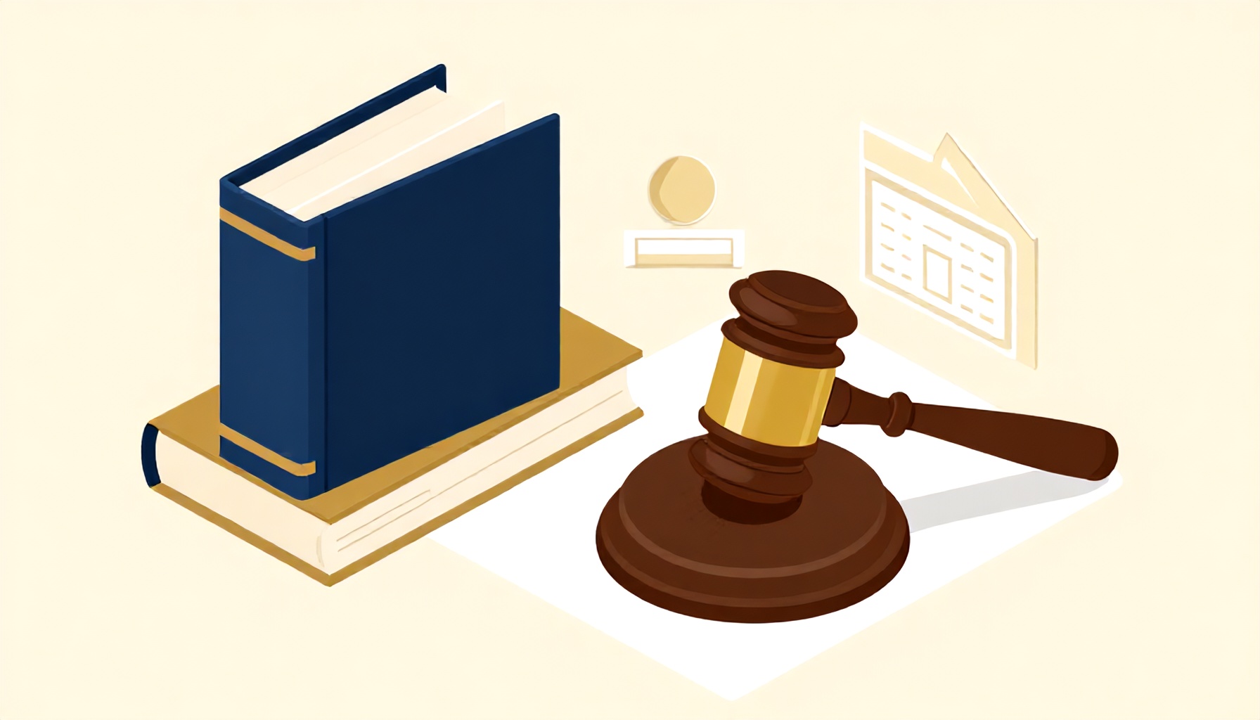Ticari kira hukuku için masada kanun kitapları ve bina planı