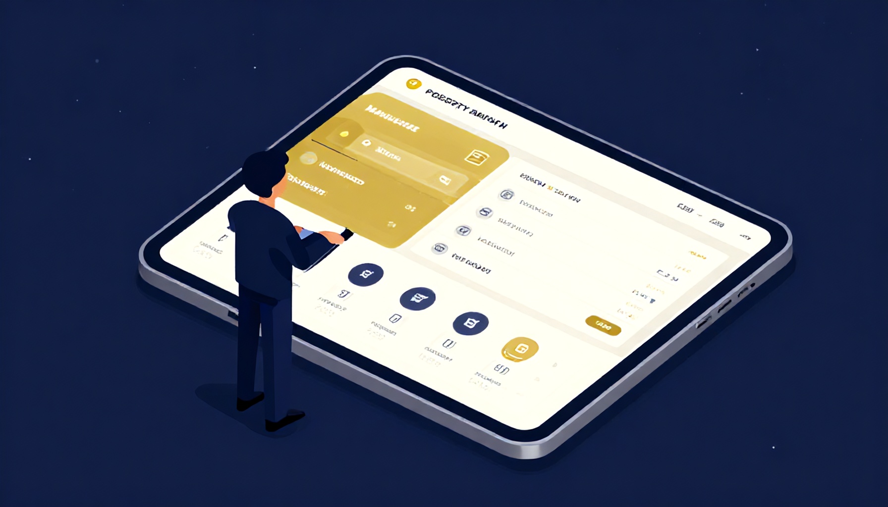 Site Yönetimi platformu üzerinden arıza takibi ve ortak alan yönetimi ekranı