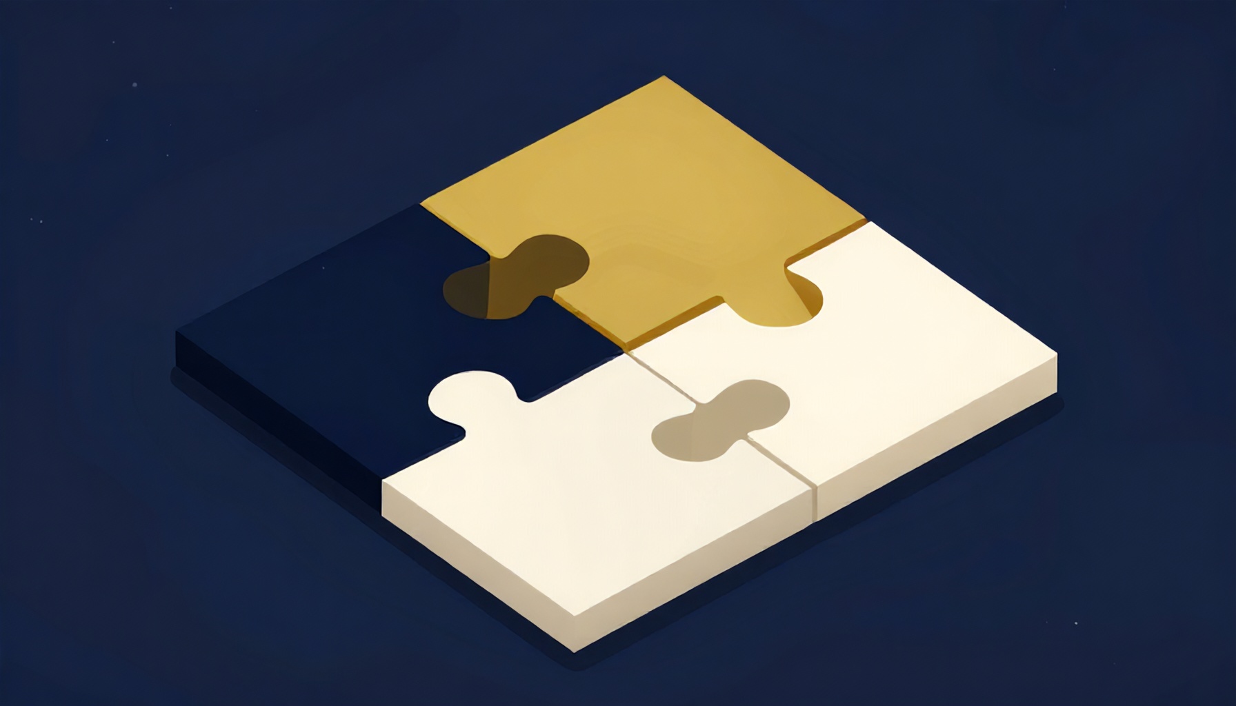 Perakende segmenti ve AVM ziyaretçi demografisi uyumsuzluğunu temsil eden puzzle parçaları