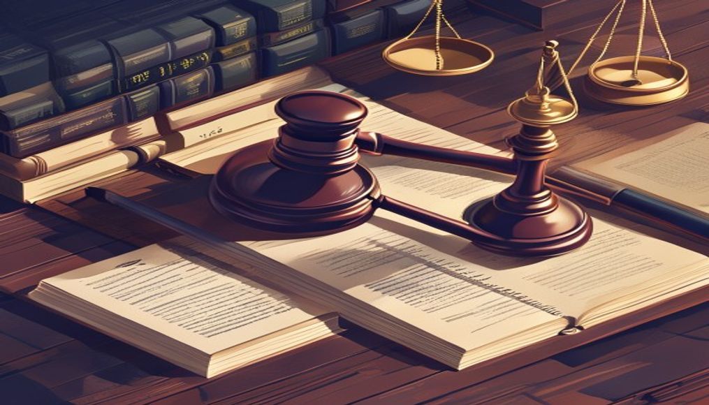 Türk hukuk kitapları, çekiç ve adalet terazisi