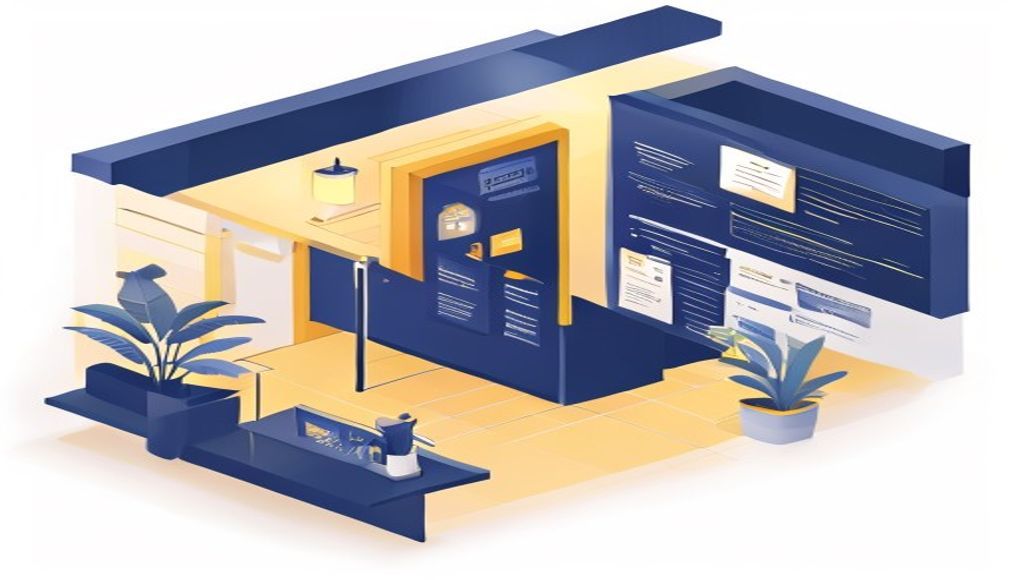 Site Yönetimi platformunun giriş kapatma sürecini gösteren dijital paneli