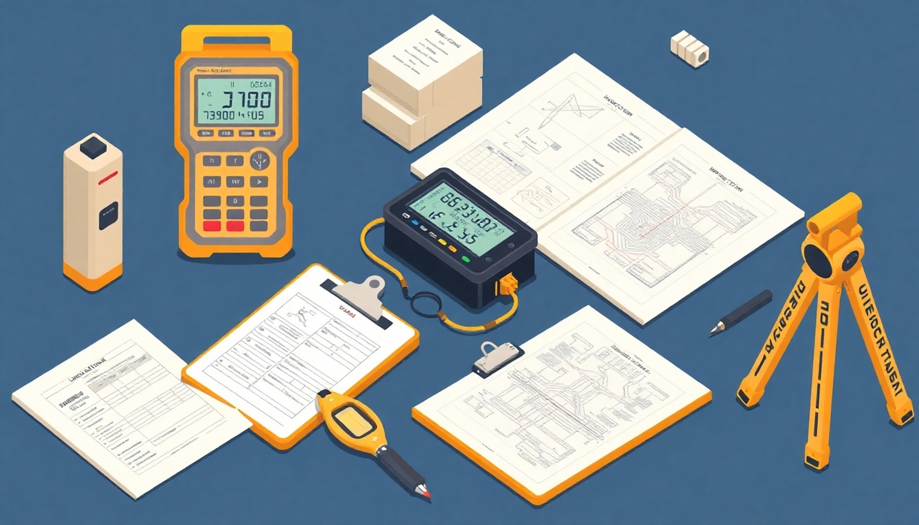 Elektrik altyapısı teknik inceleme ve ölçüm süreci temsili görseli