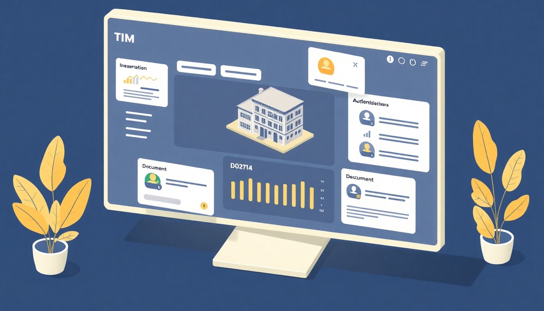 Dijital site ve AVM yönetim platformu gösterge paneli