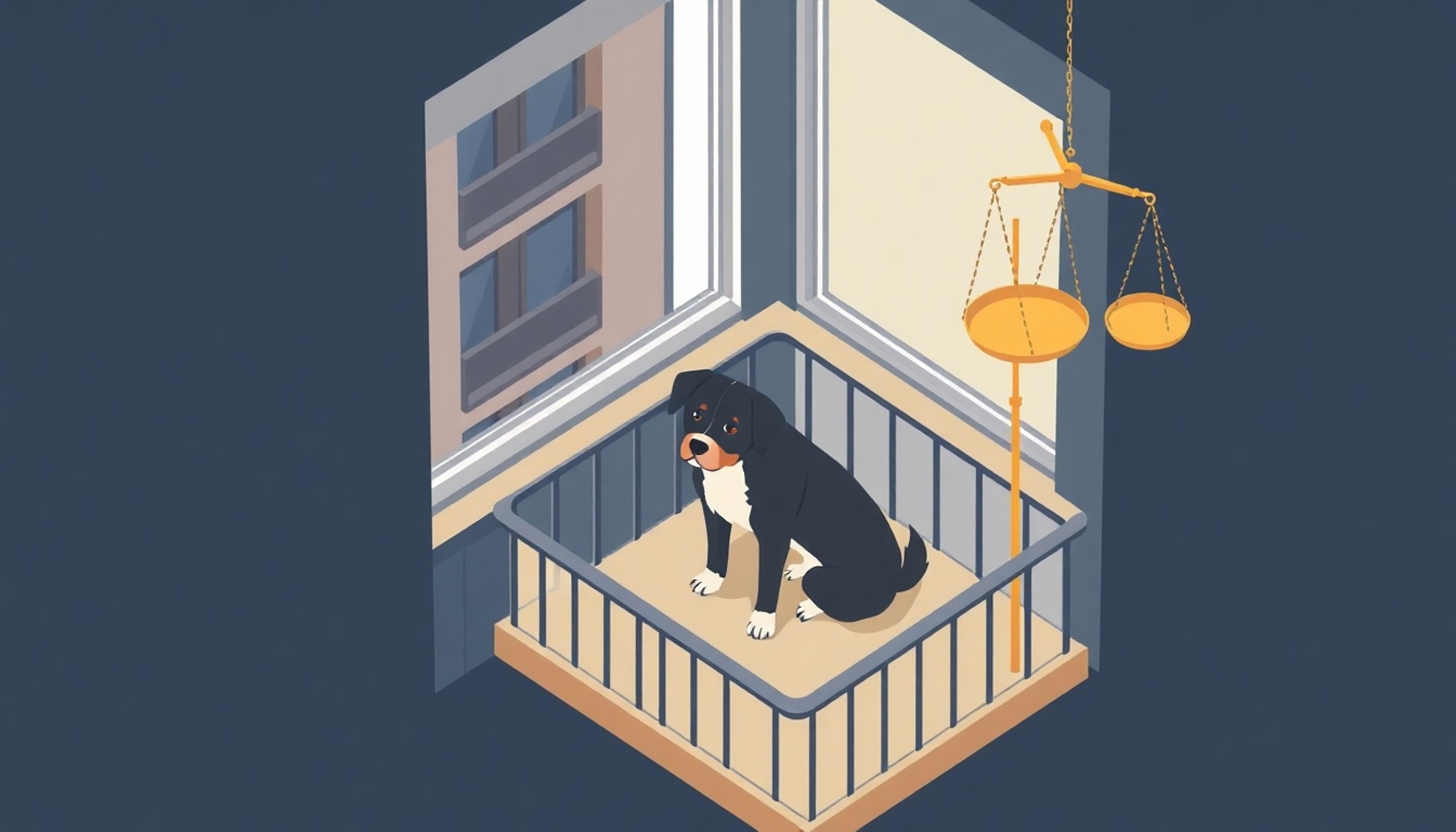 Balkonda Köpek Barındırmak Hayvana Eziyet mi? Nereye Şikayet Edilir?