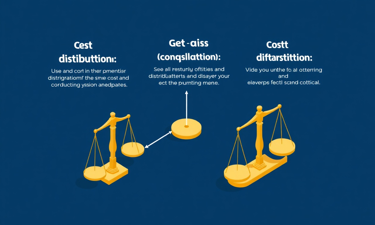 Arsa payı, eşit pay ve karma gider paylaşım yöntemlerini karşılaştıran illüstrasyon