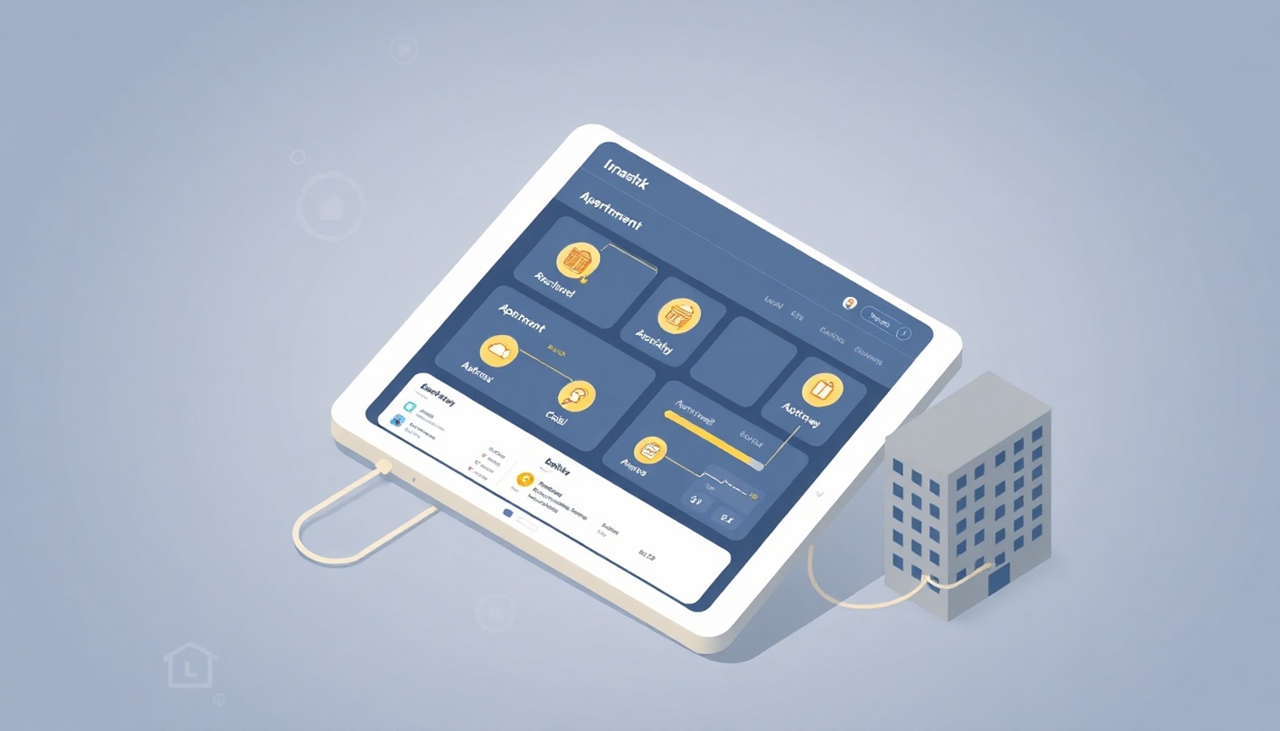 Dijital apartman yönetim platformunda sakin talebi ve onay iş akışı ekranı