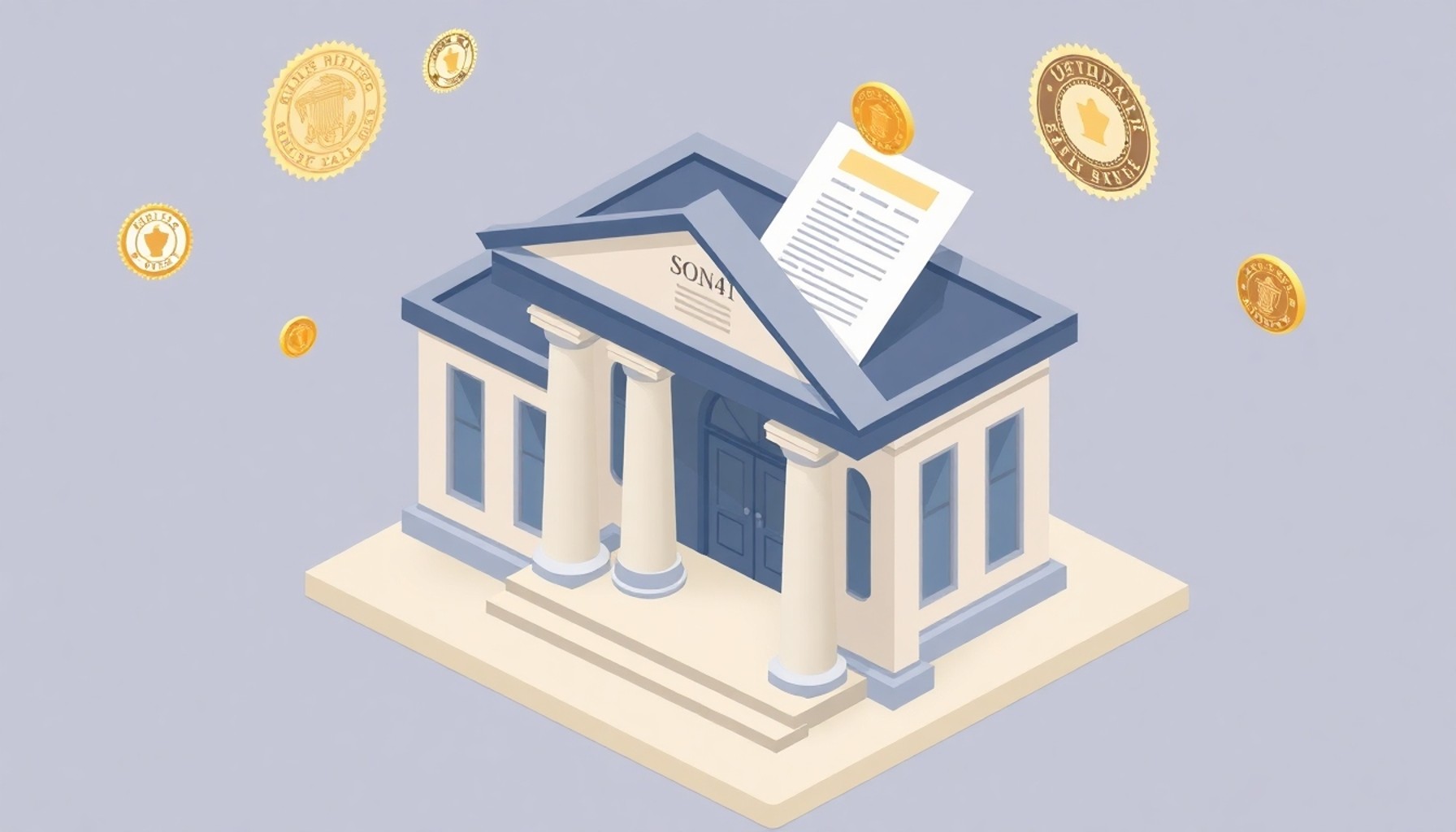 Riskli yapı tespiti başvurusunun nereye yapılacağını gösteren illüstrasyon