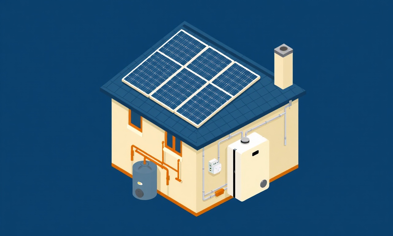 Güneş enerjisi toplayıcıları ve hibrit sistem ile doğalgaz tüketimini azaltma