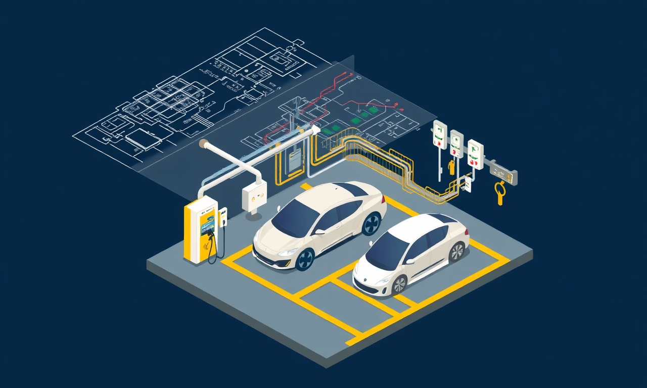 Apartman otoparkında elektrikli araç şarj altyapısı kurulumu ve elektrik kapasitesi planlaması