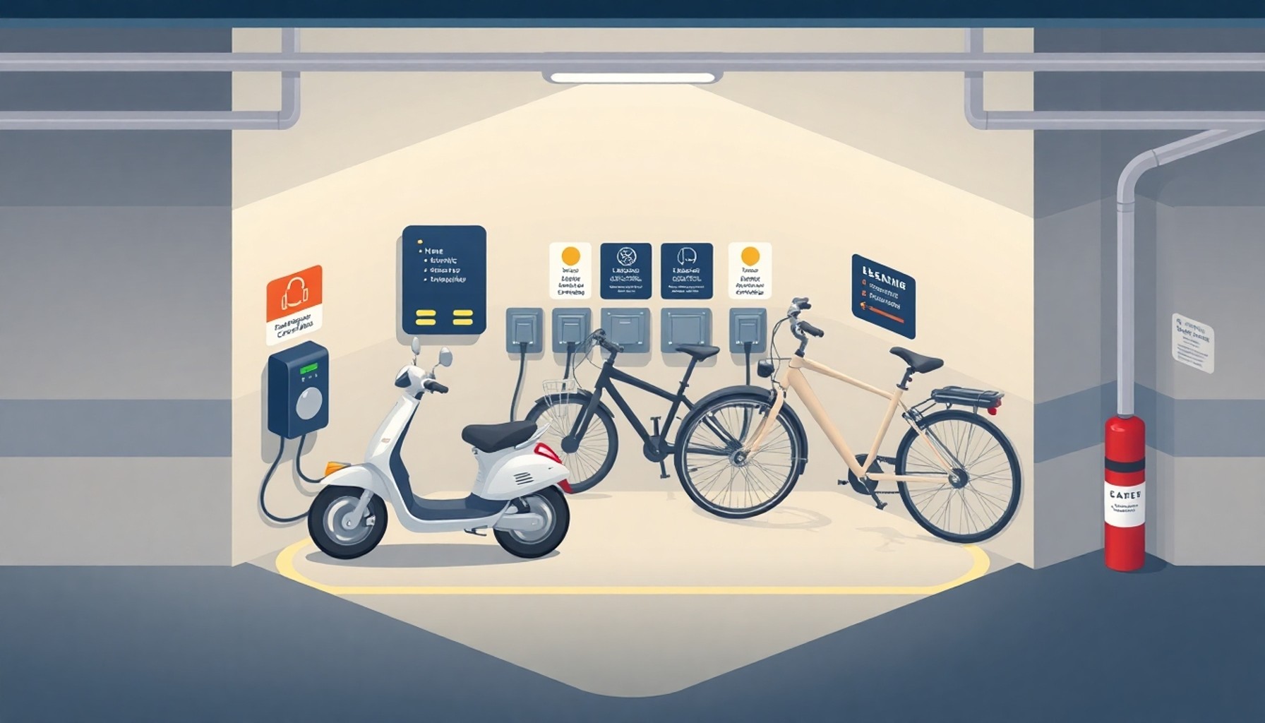 Elektrikli Scooter ve Bisiklet Apartmanda Nerede Şarj Edilmeli, Riski Ne?