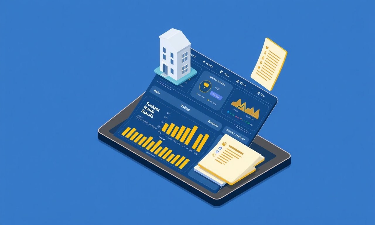 Dijital genel kurul yönetim yazılımı ve apartman yönetim platformunu gösteren izometrik illüstrasyon