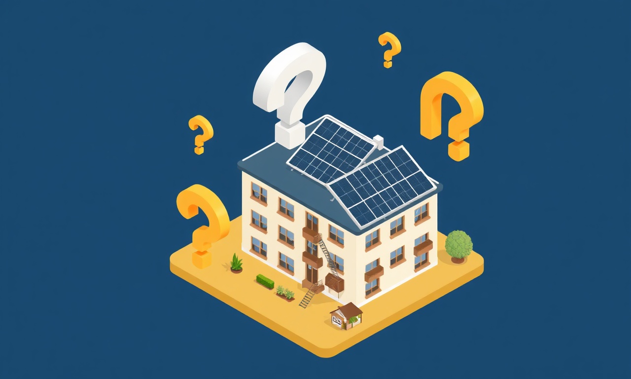 Apartmanda GES kurulumu hakkında sık sorulan sorular illüstrasyonu