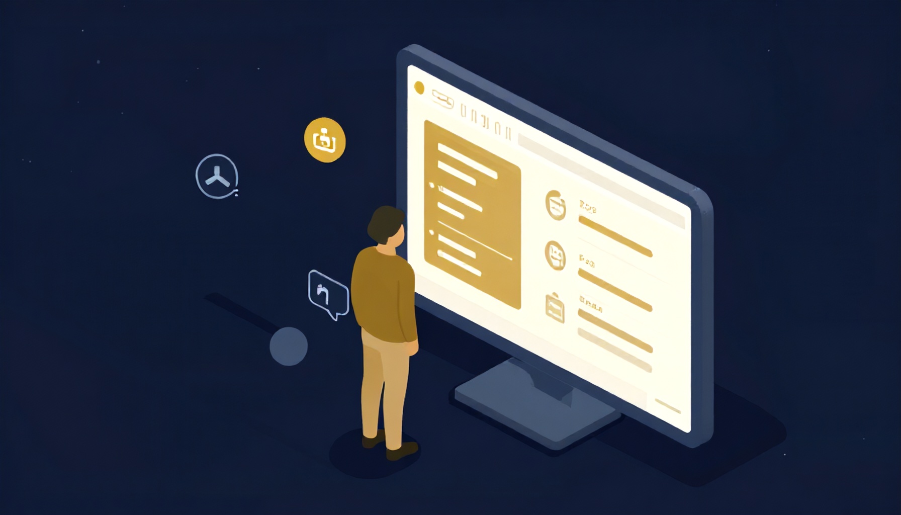 Bina yönetimi dijital platform ekranı