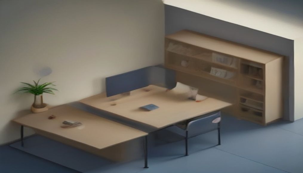 Yönetim planı ve tüzüğün sosyal tesisleri düzenleyen bölümlerini gösteren ofis sahnesi