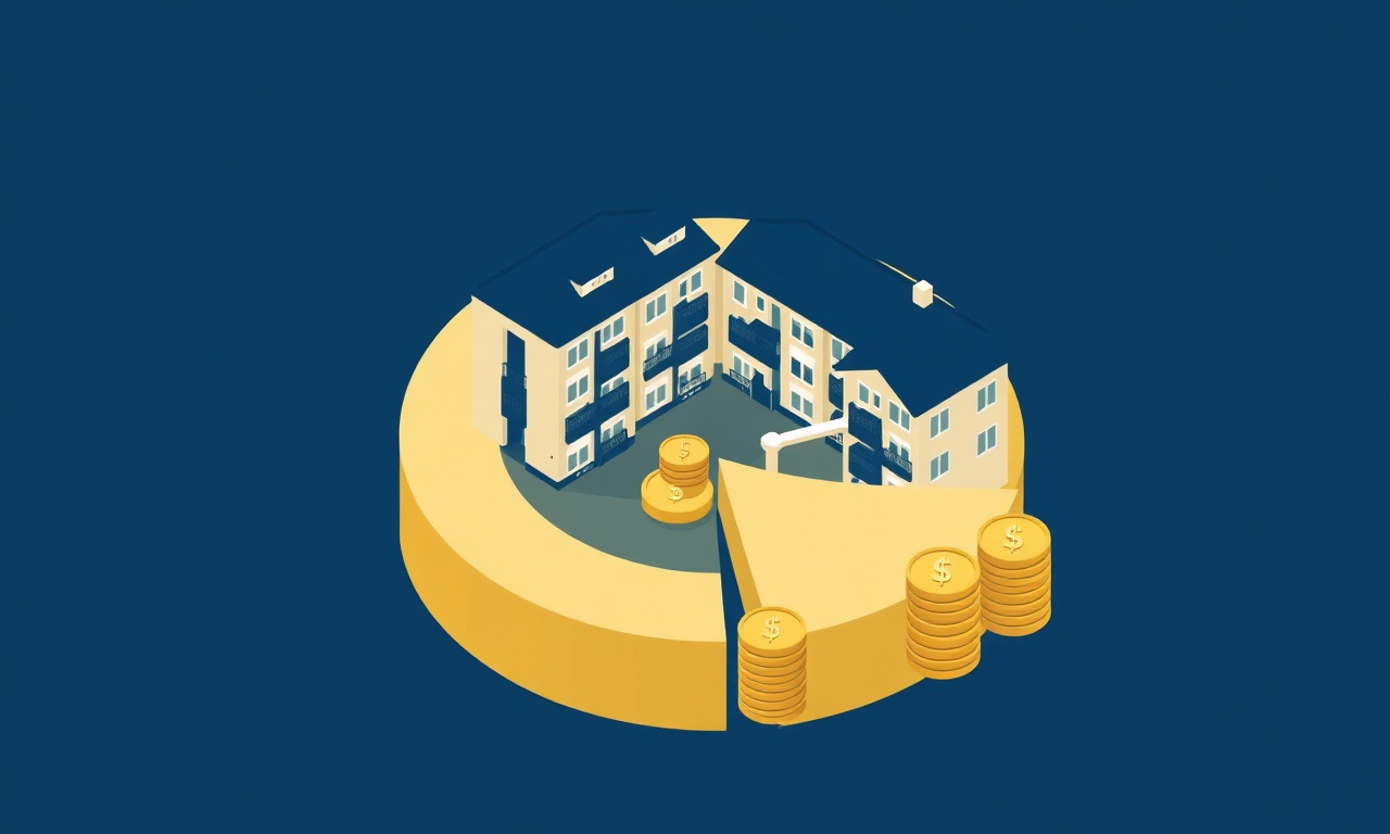 Apartman ortak gider paylaşımı ve arsa payı oranı illüstrasyon