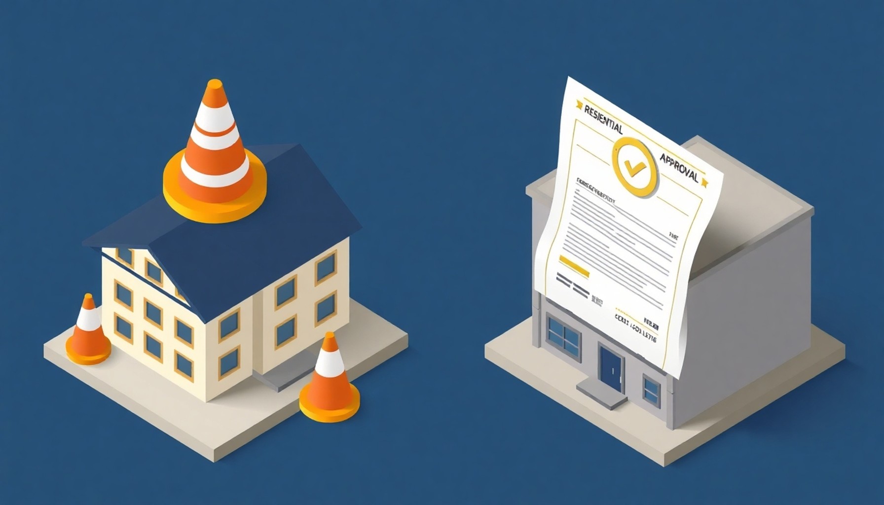İskansız ve iskanlı site yönetimi süreçleri karşılaştırması