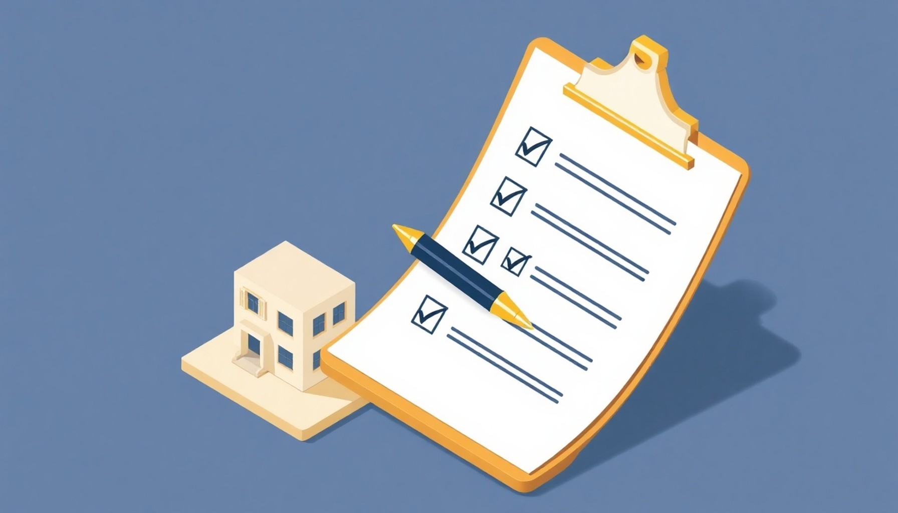 Kontrol listesi ve apartman binası — pratik adımlar için rehber