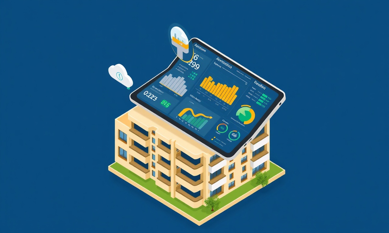 Apartman yönetim yazılımında enerji ve çevre metrikleri dijital izleme paneli