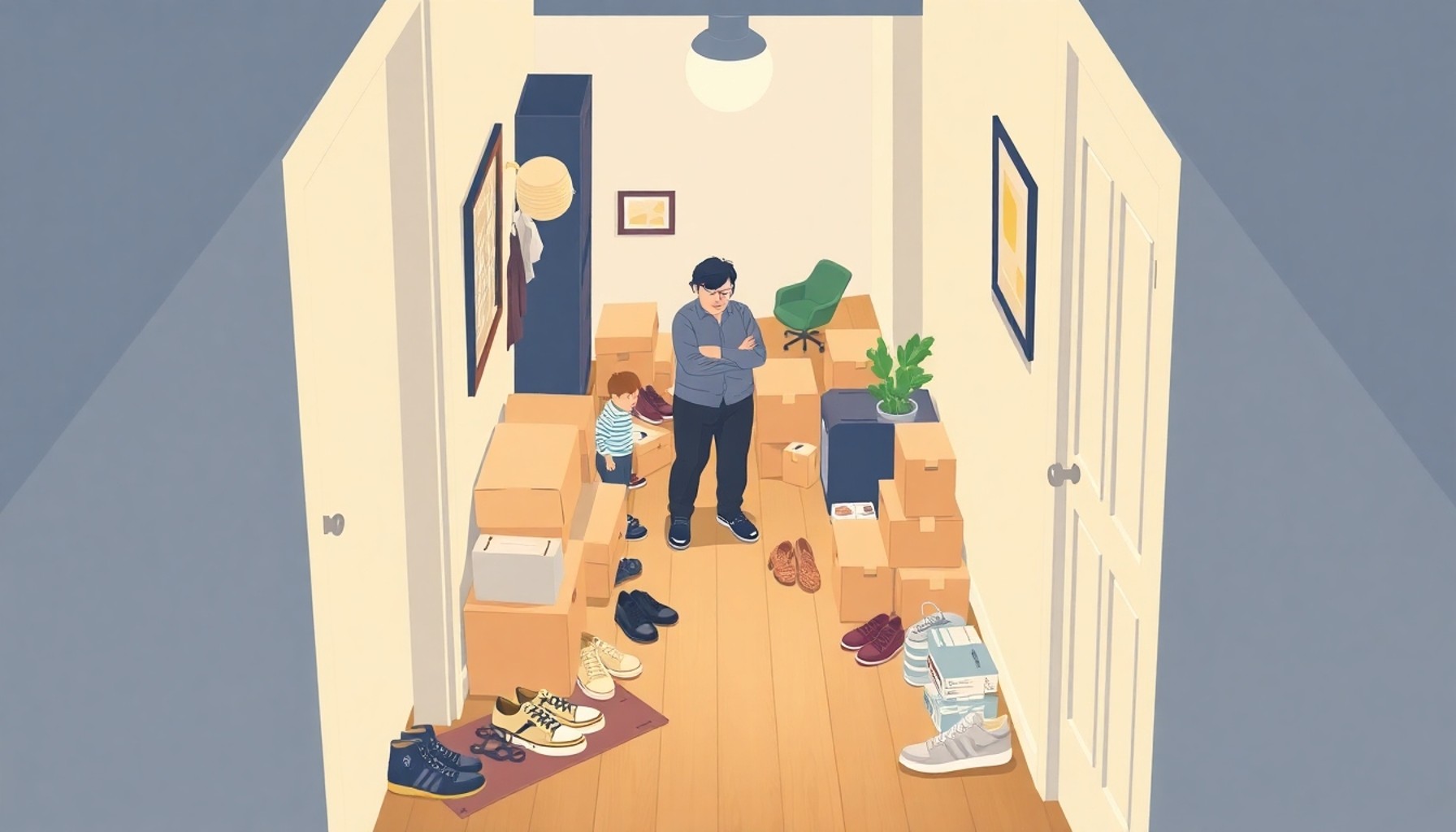 Komşu Apartman Koridoruna Ayakkabı ve Eşya Koyuyor: Ne Yapılabilir?