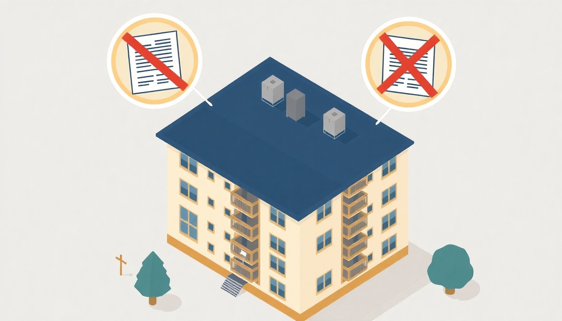 Apartman şikayet sürecinde yapılan hatalar illüstrasyonu