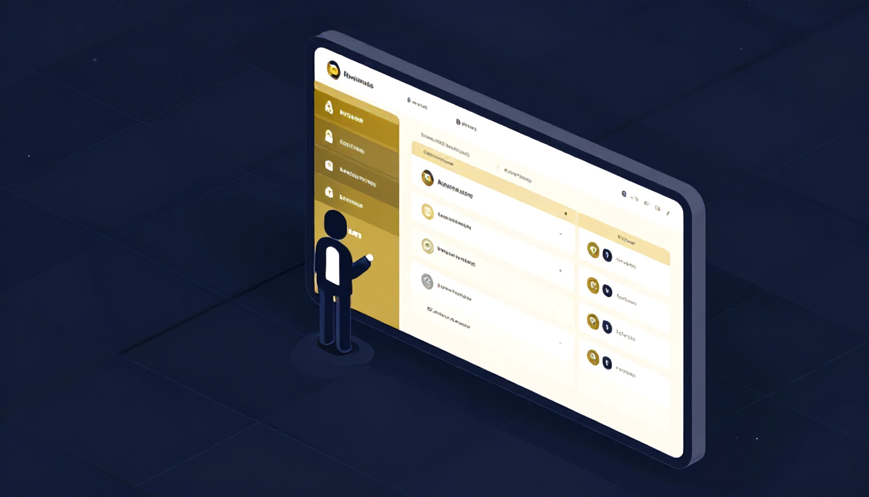 Dijital yapı yönetim platformu ekranı