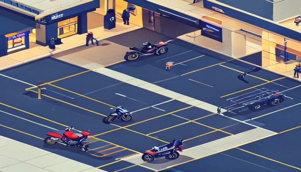 Kurye motorları ve servis araçları için otoparkta alan ayrılır mı?