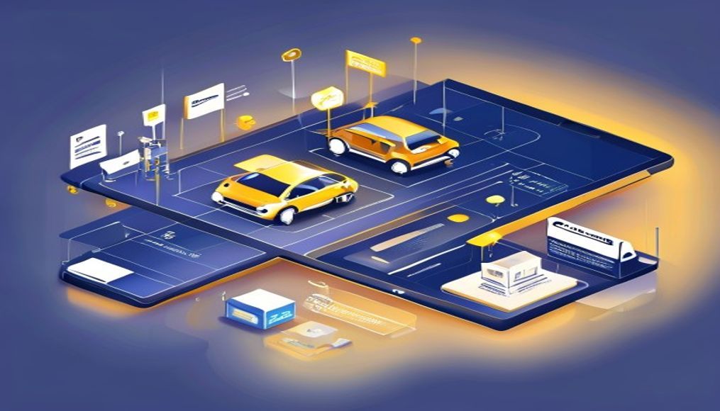 Dijital platform otopark yönetim ekranı