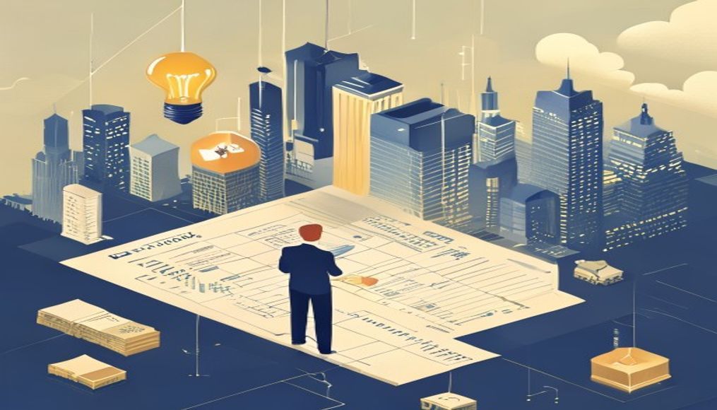 Finansal analistin aidat geçmişi grafiği ve şehir manzarası