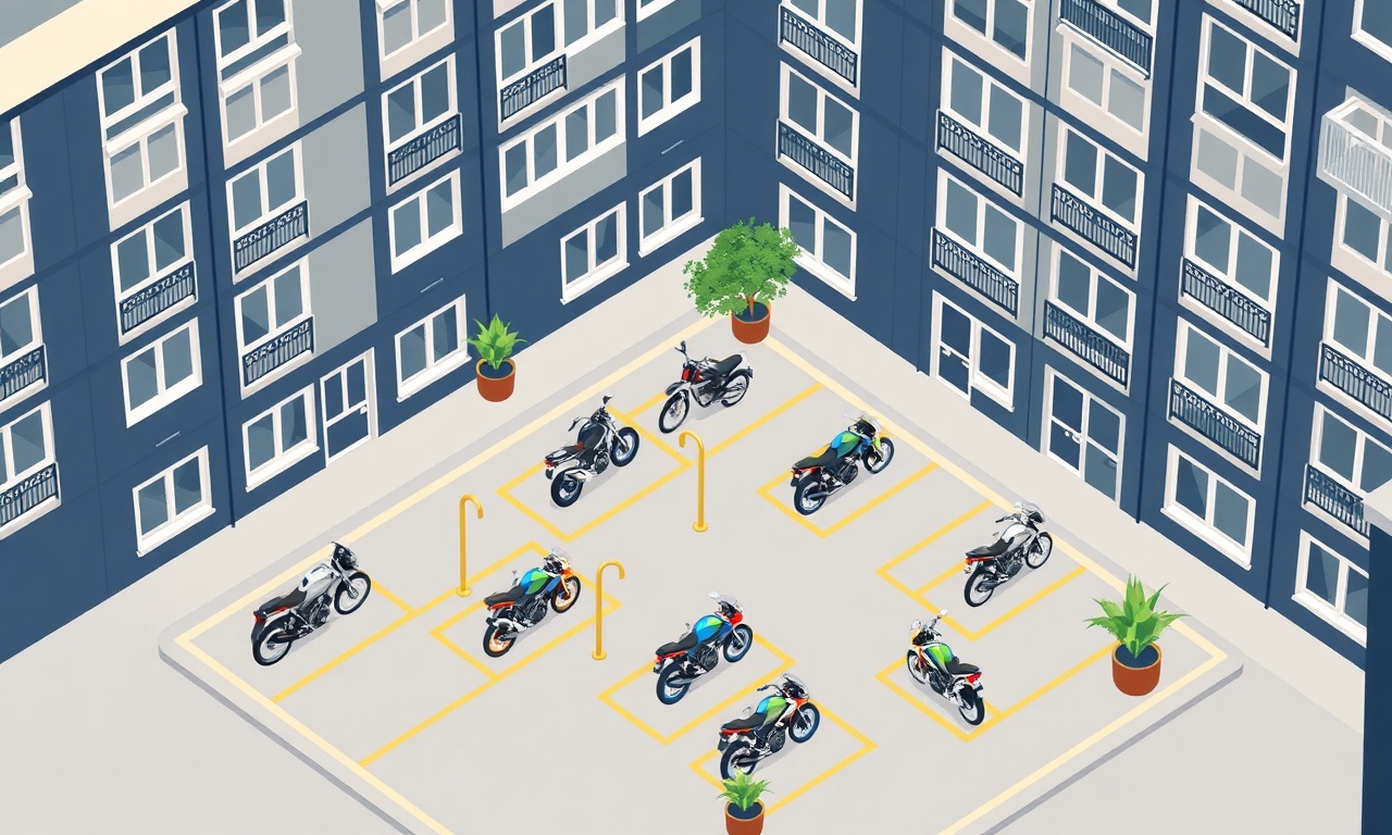 Motosiklet ve Bisiklet Park Alanı Düzenlemesi