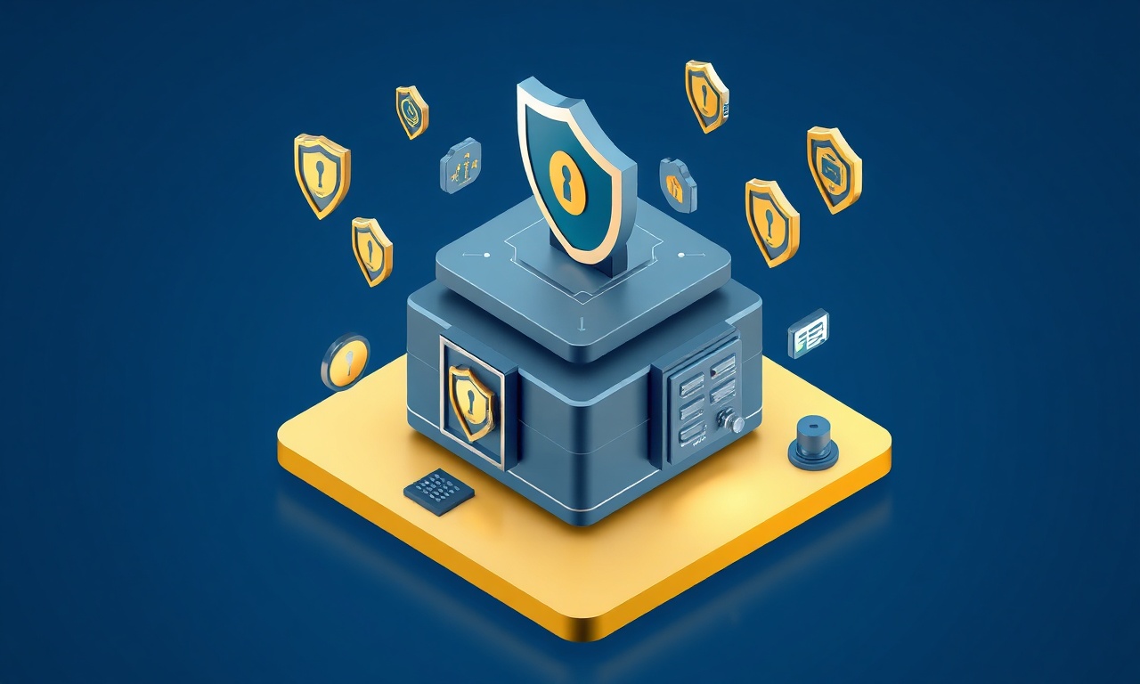 PCI DSS uyumlu ödeme güvenlik altyapısı izometrik görsel