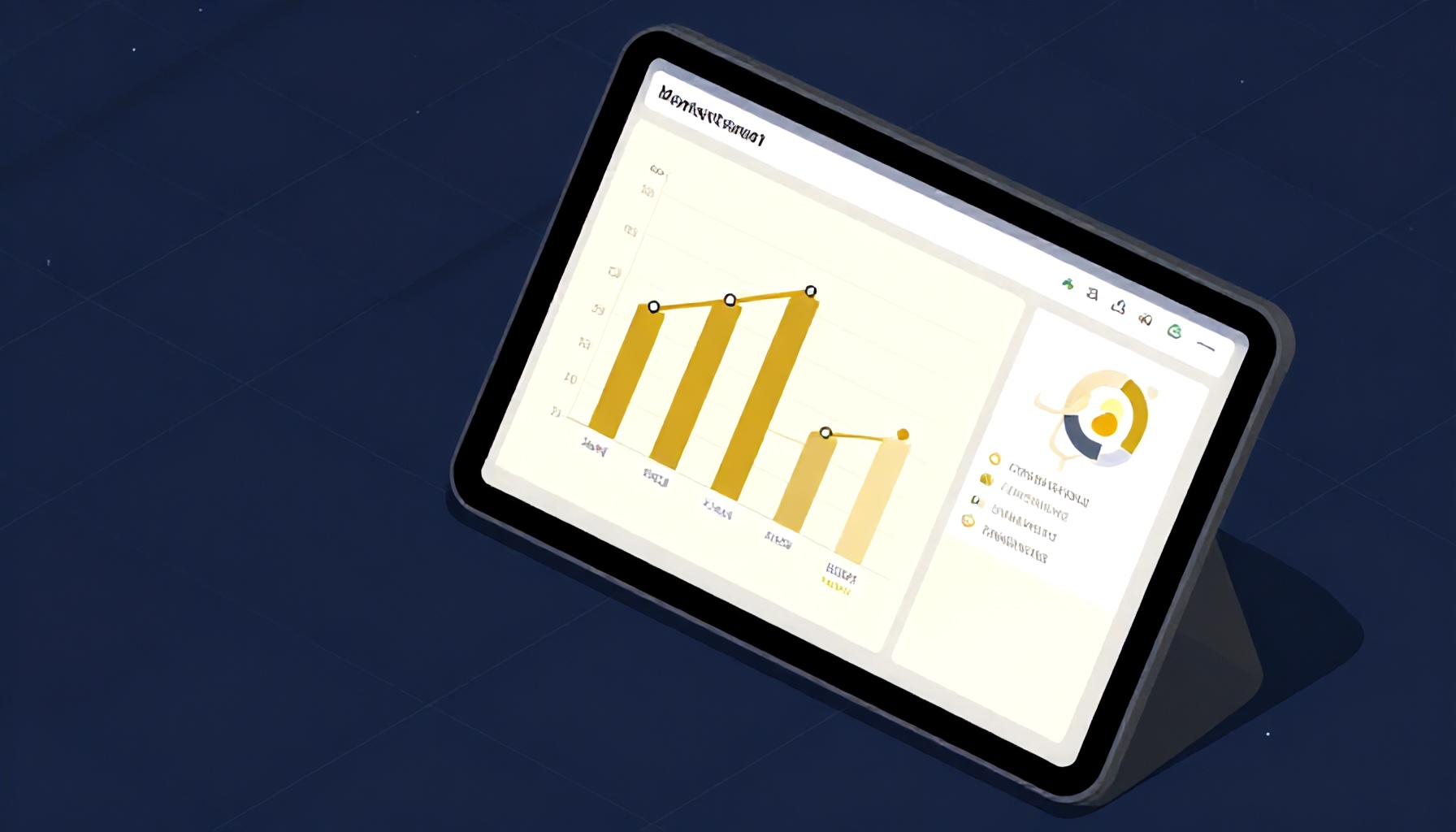 Dijital site yönetim platformu kiracı gider şeffaflığı illüstrasyonu
