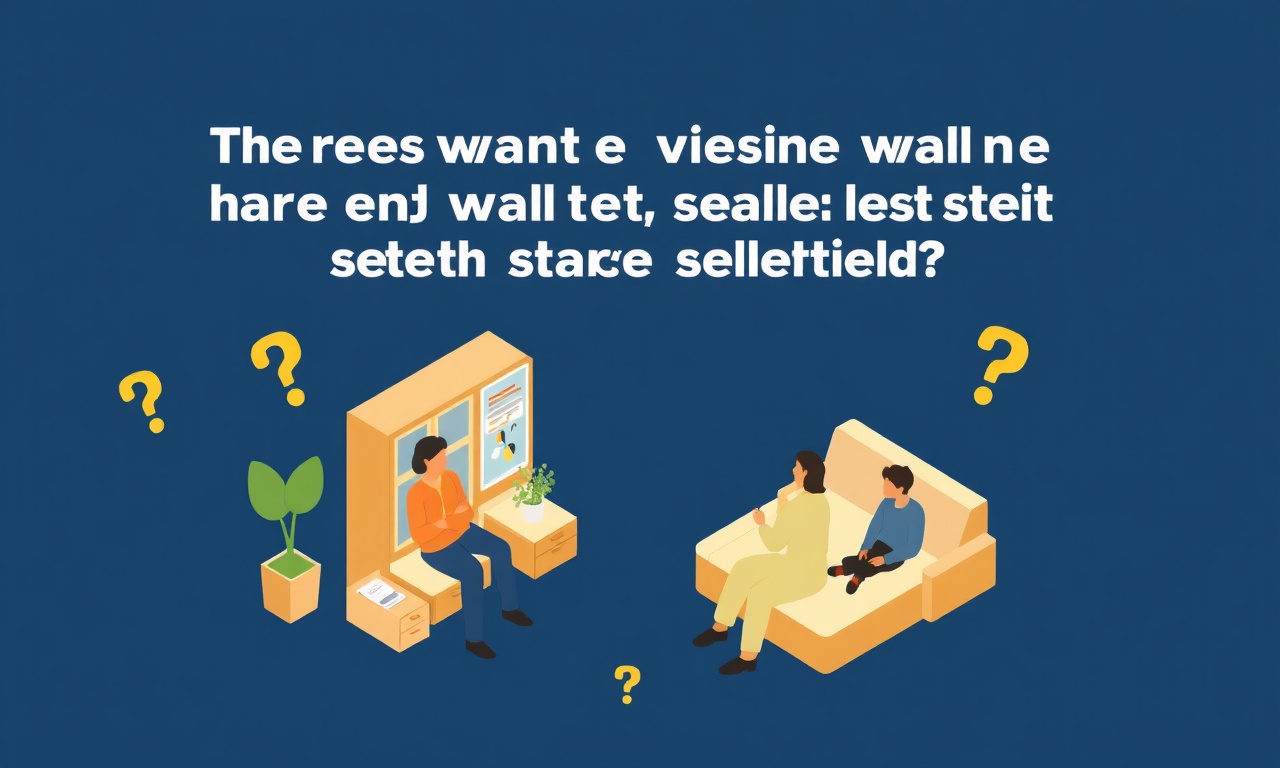 Ortak duvar ve ses yalıtımı sorunlarına ilişkin sık sorulan sorular illüstrasyonu