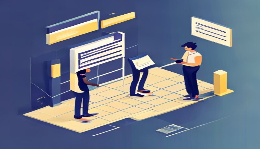 Karmaşık bir ip ve onaysız kiralama işareti gösteren görsel