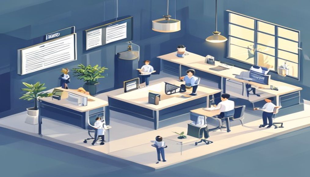 Başarı hikayesi: ofis katında su tankları ve dijital pano