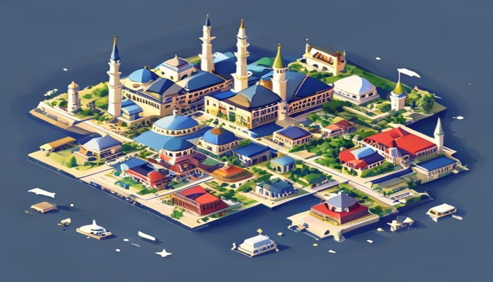 Şehir bazlı aidat farklılıklarını gösteren harita