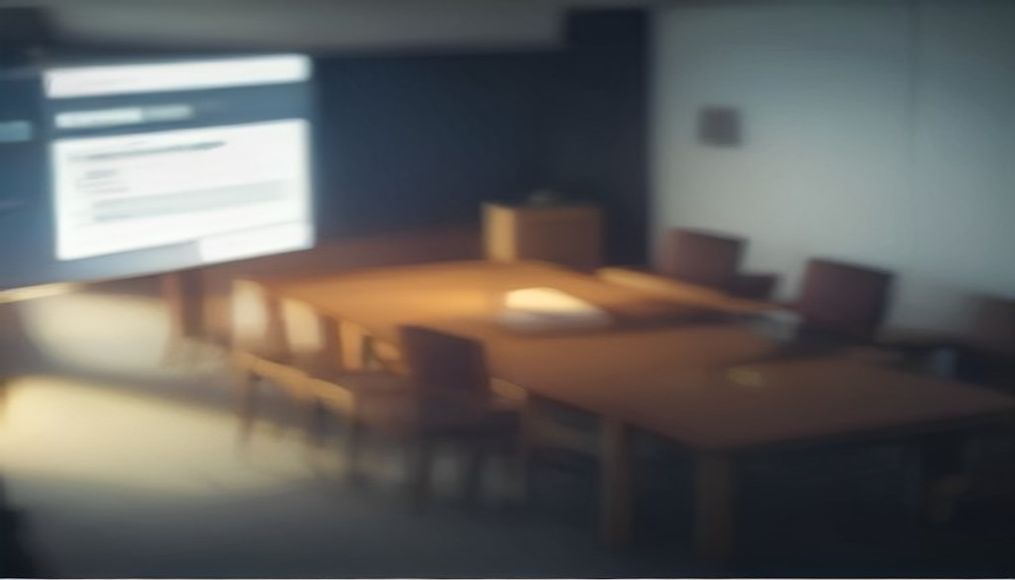 Yönetim kurulu ve sakin temsilcileri toplantı odasında