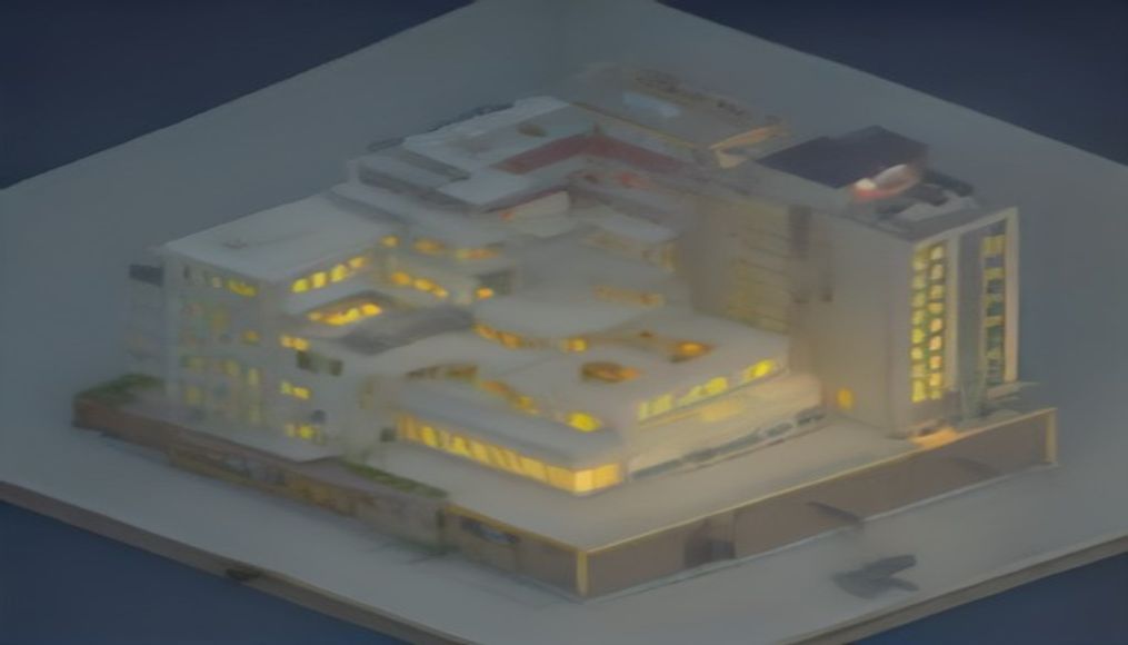 Otel konseptli rezidansın kat planı ve ortak hizmet alanları