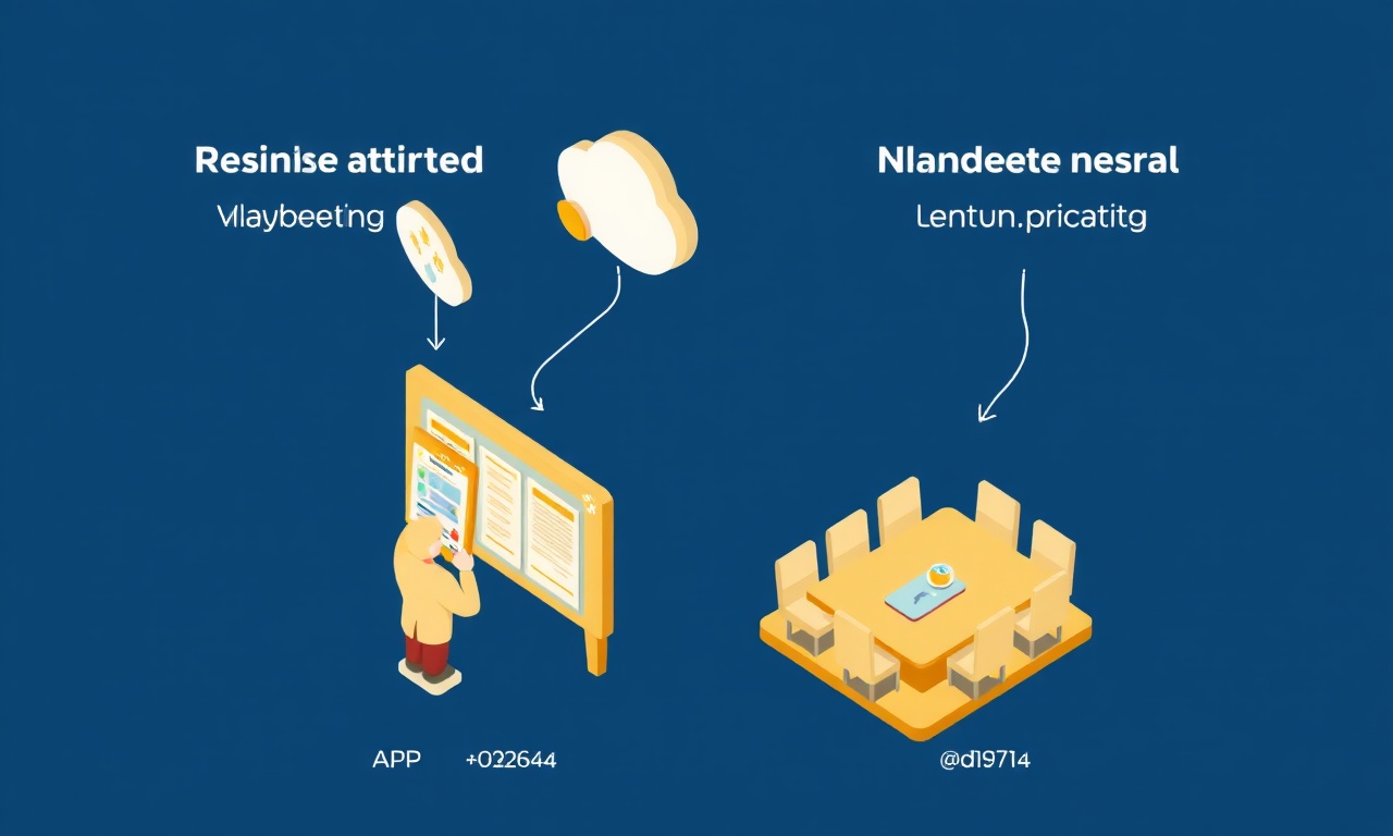 Site yönetiminde iletişim kanalları karşılaştırması illüstrasyonu